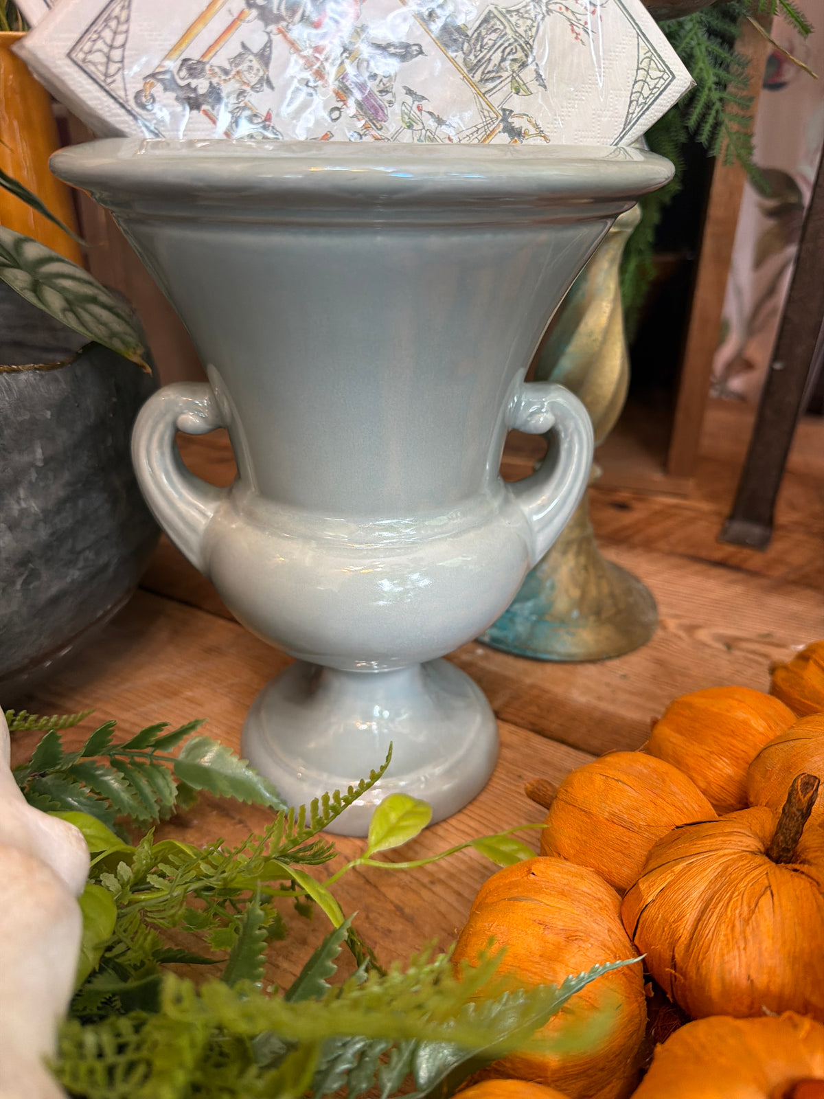 Vintage Art Deco Double Handled Urn