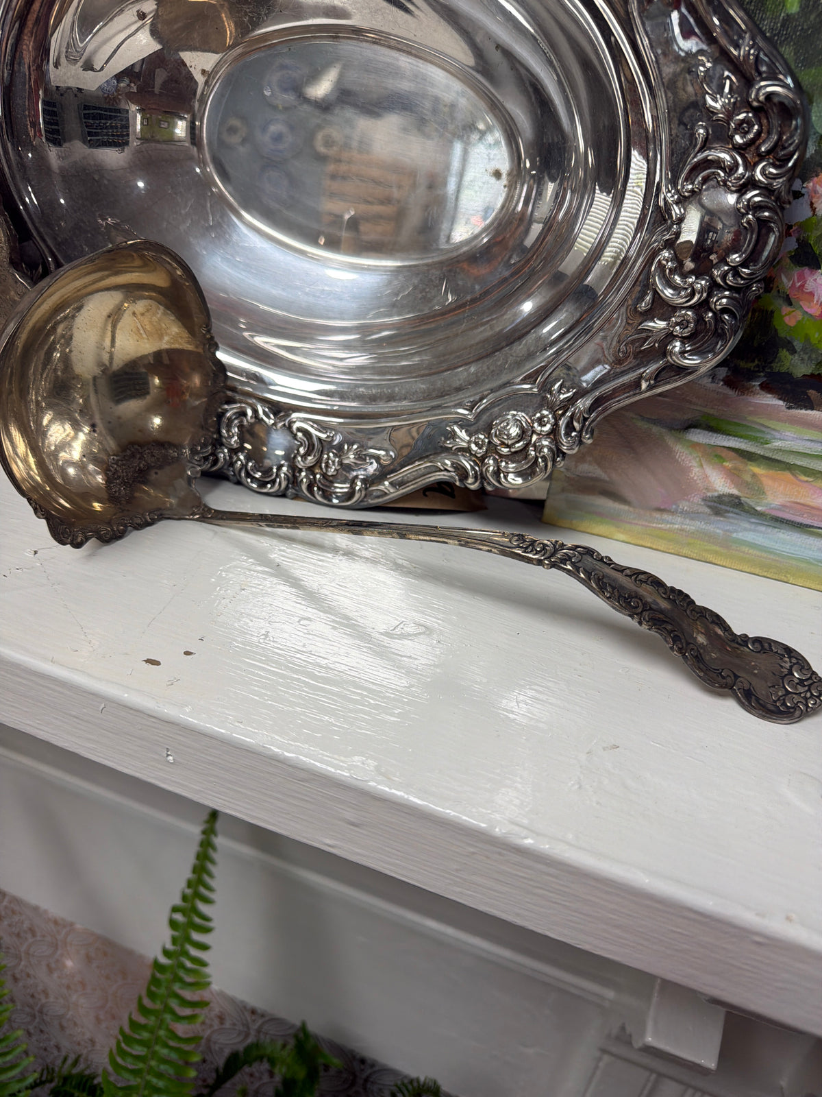 Silver Plated Laddle