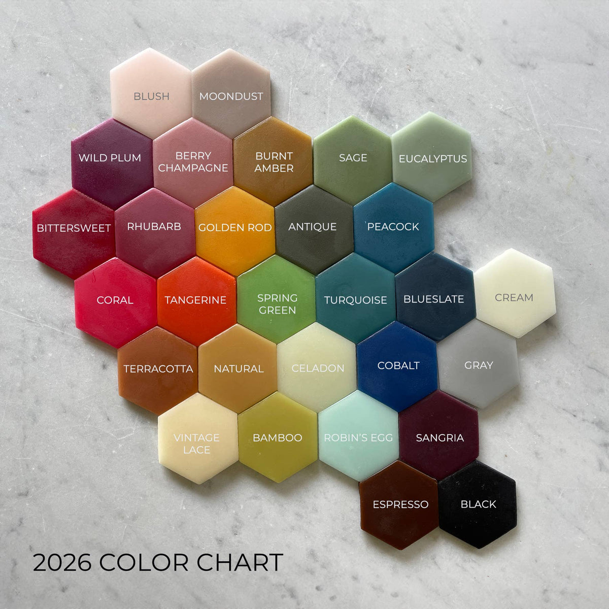 12" Square Taper Handmade Beeswax Candles: Blush