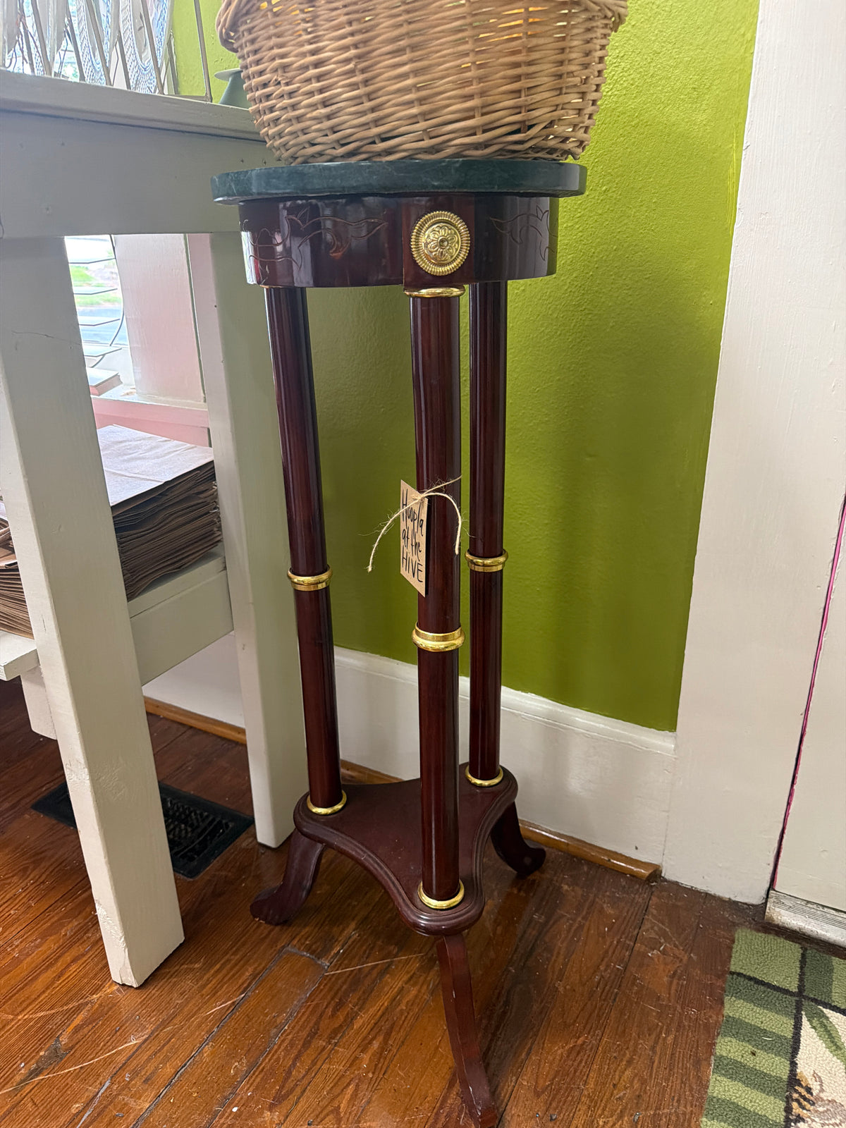 Plant stand with Marble top