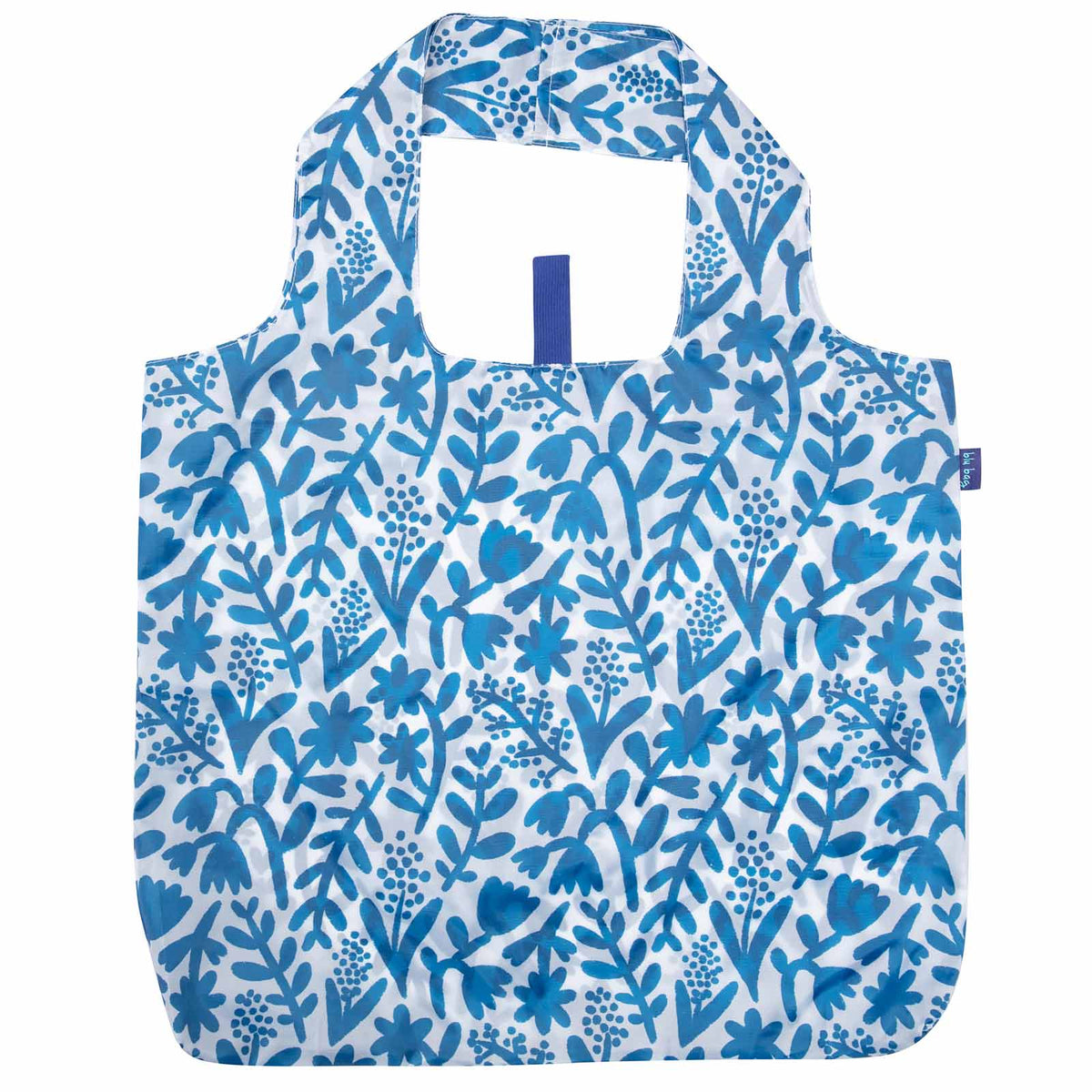 Botanical blu Reusable Shopping Bag