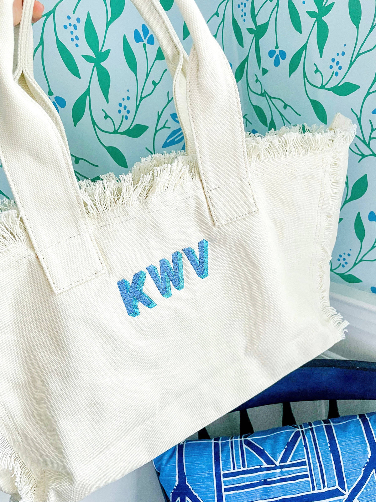 CALYPSO FRINGE TOTE: NO PERSONALIZATION / YELLOW