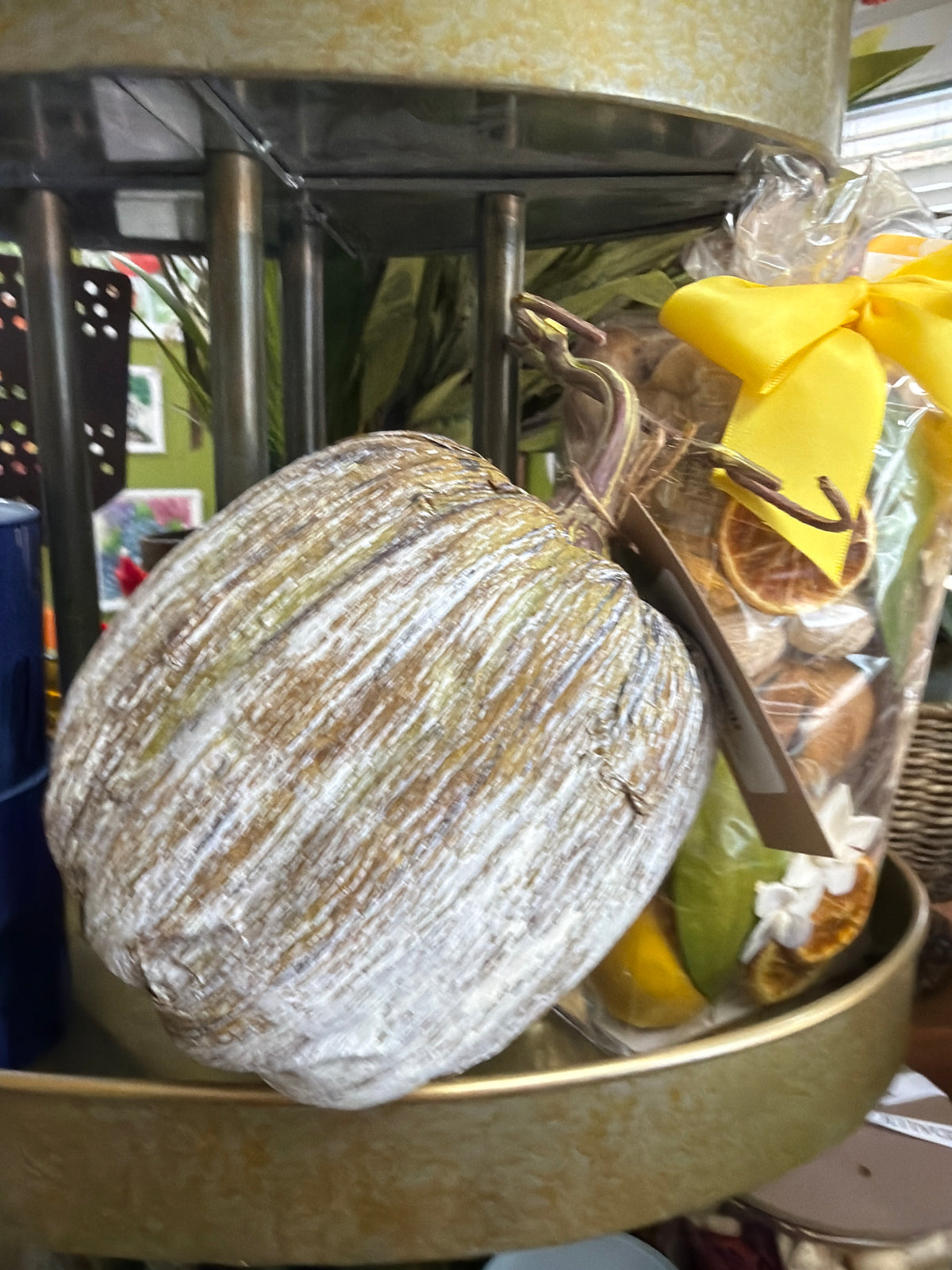 Raffia Pumpkin, Small