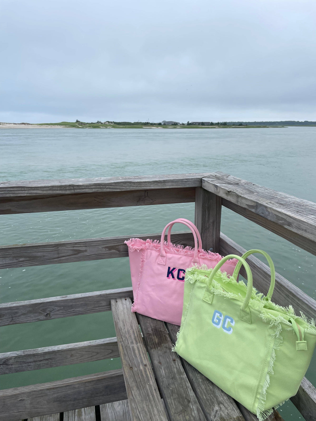 CALYPSO FRINGE TOTE: NO PERSONALIZATION / PINK