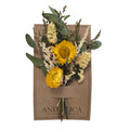 Yellow Strawflower Happy Mini Bouquet #237
