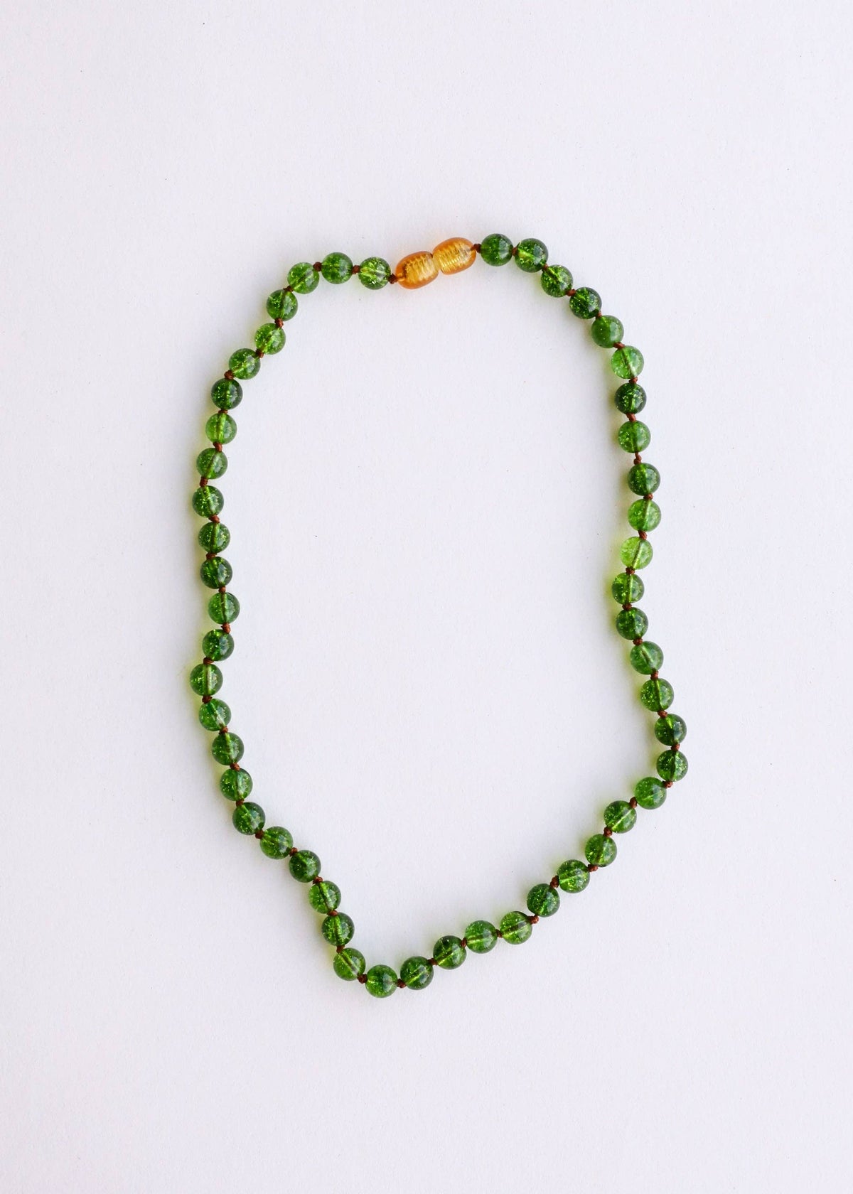 Pure Gemstone + Peridot || Necklace: 18" Adult Necklace