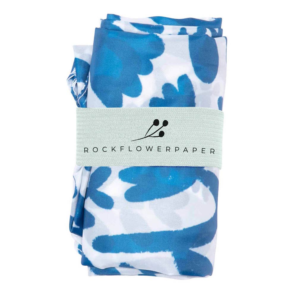 Botanical blu Reusable Shopping Bag