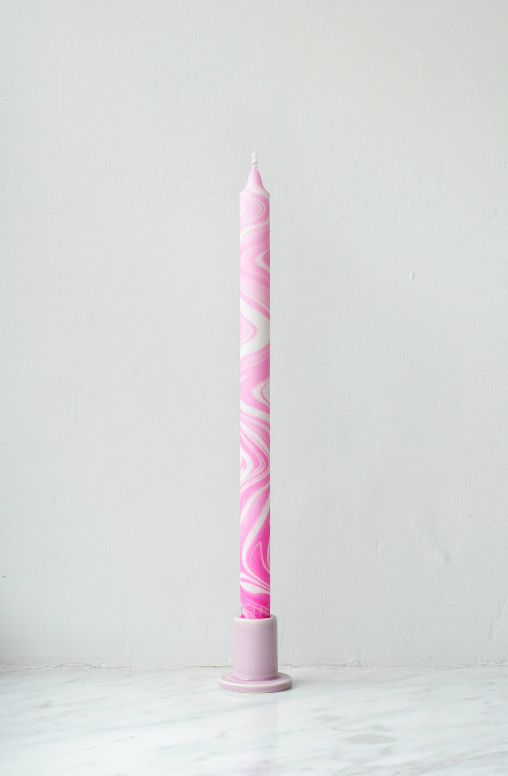 Taper candle (Long)- marble decorations 35 cm! each