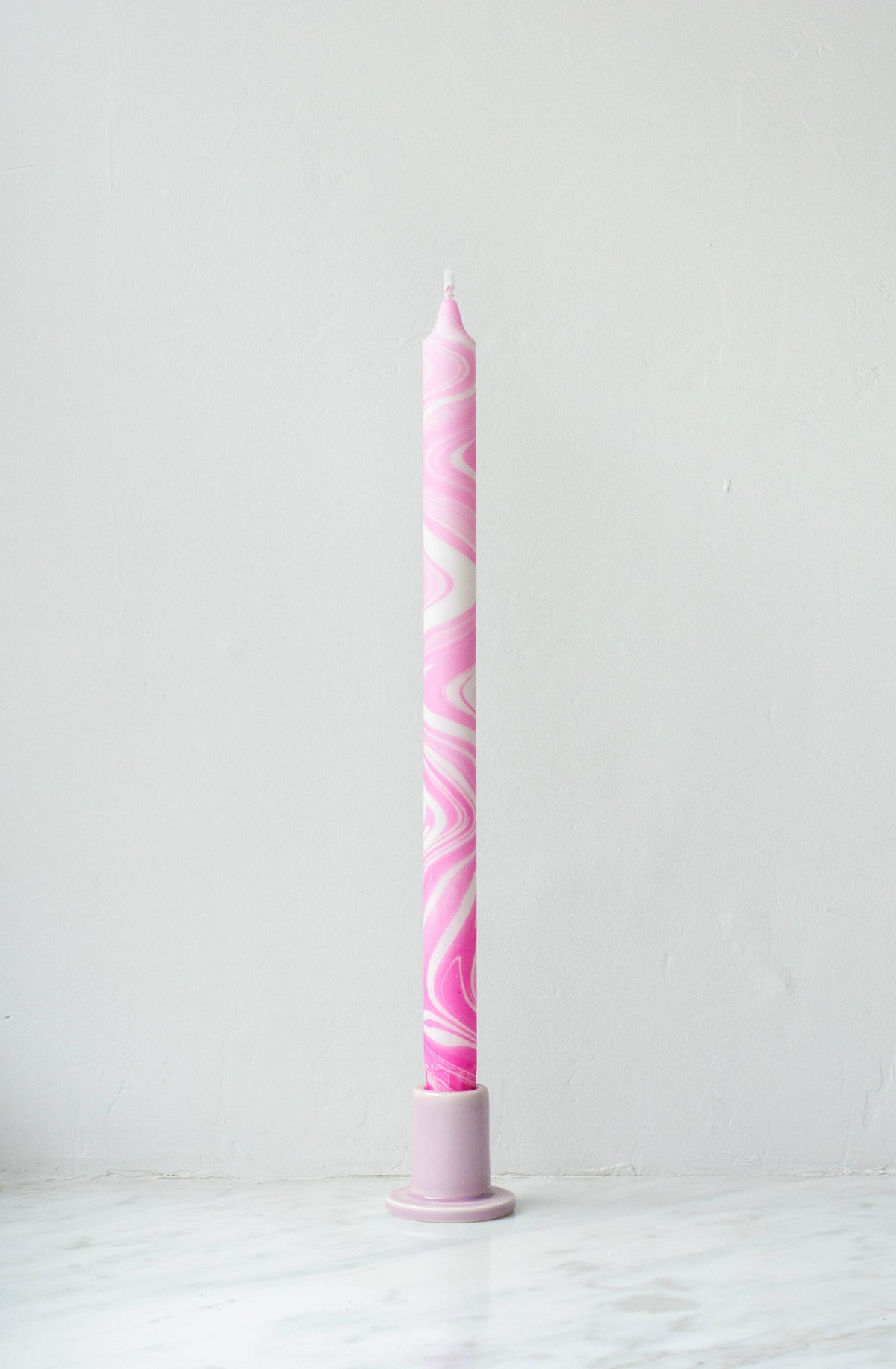 Taper candle (Long)- marble decorations 35 cm! each