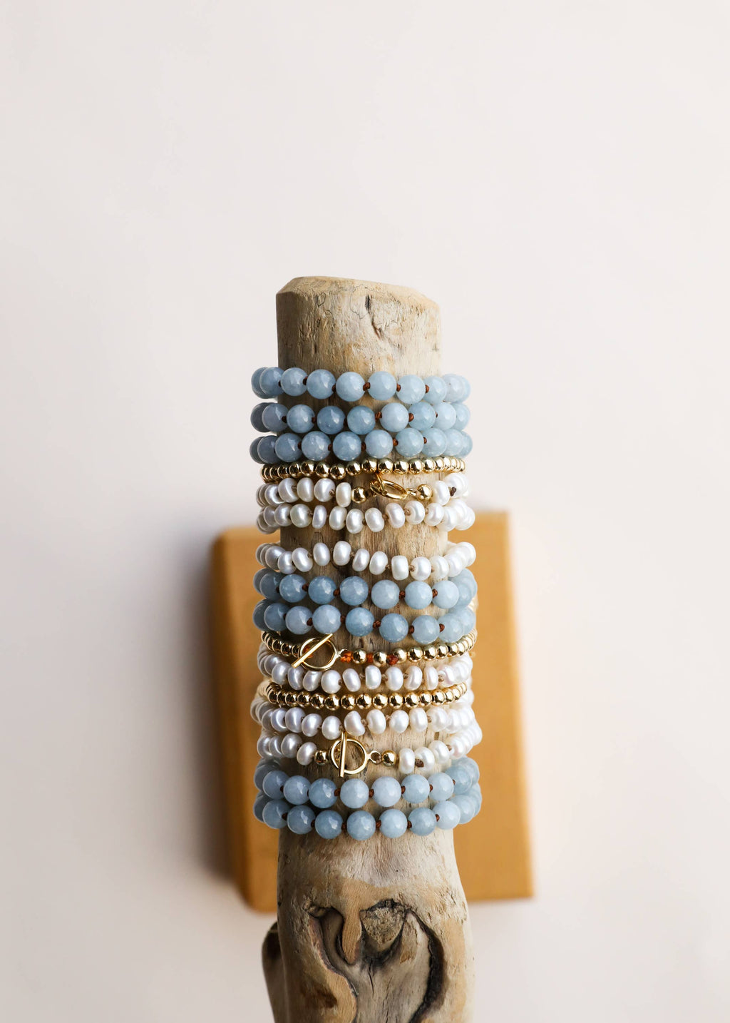 Pure Gemstone + Aquamarine || Necklace: 18" Adult Necklace
