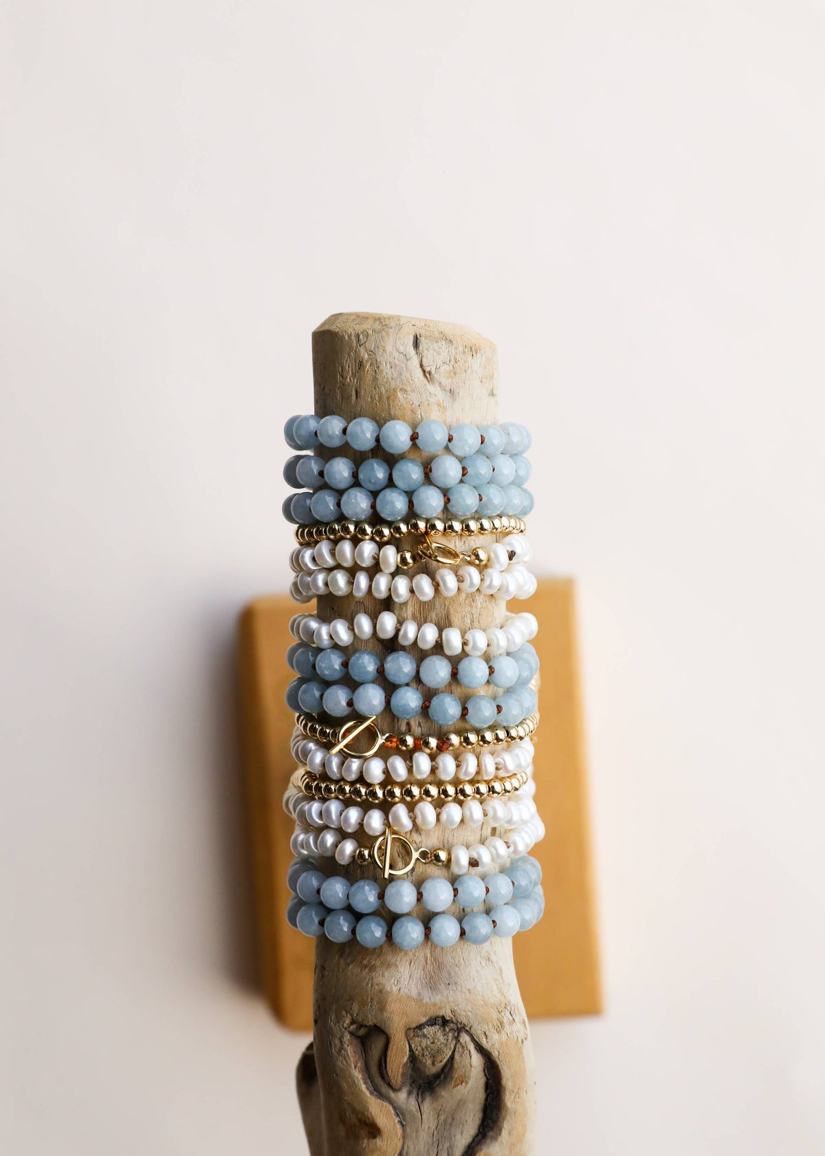 Pure Gemstone + Aquamarine || Necklace: 18" Adult Necklace