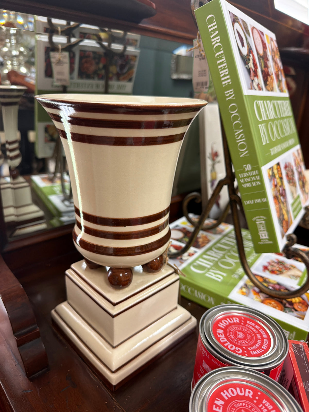 Vintage Czech Erphila pedestal