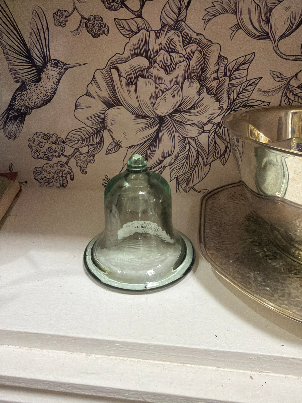 Glass Bell Jar, votive