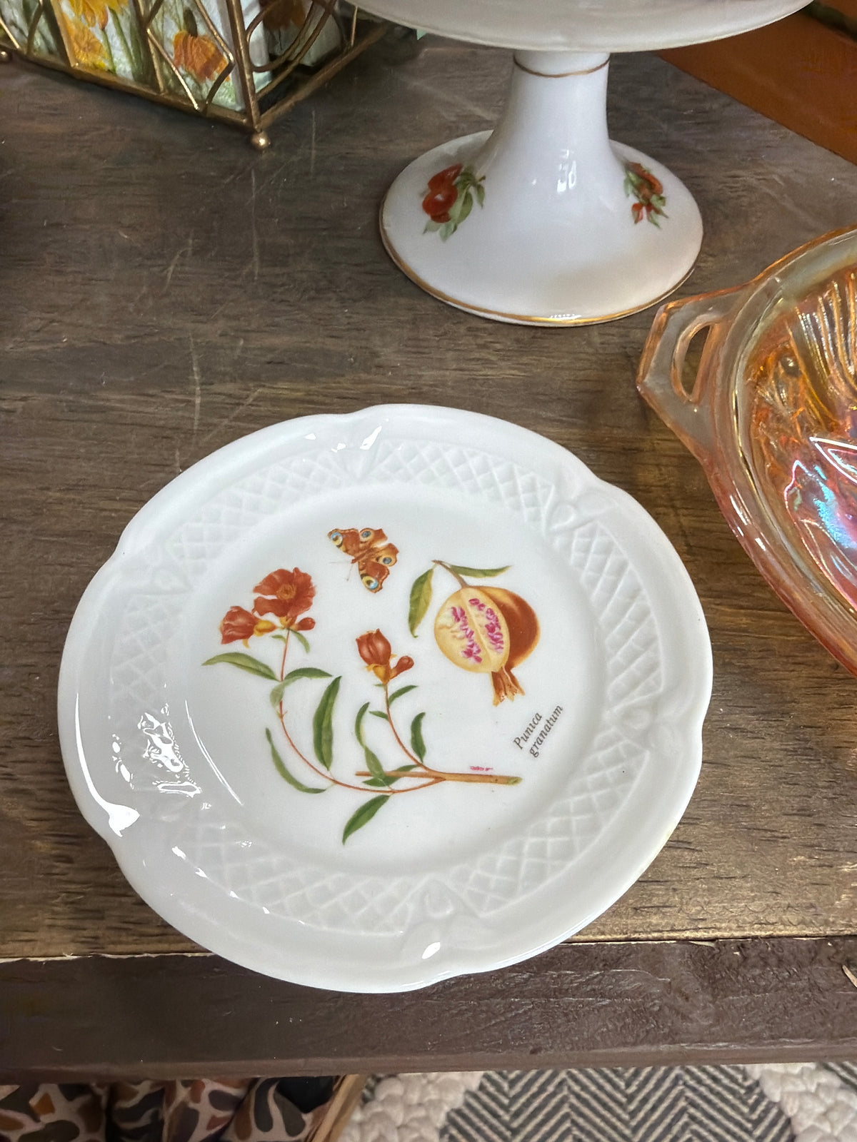Small floral plate