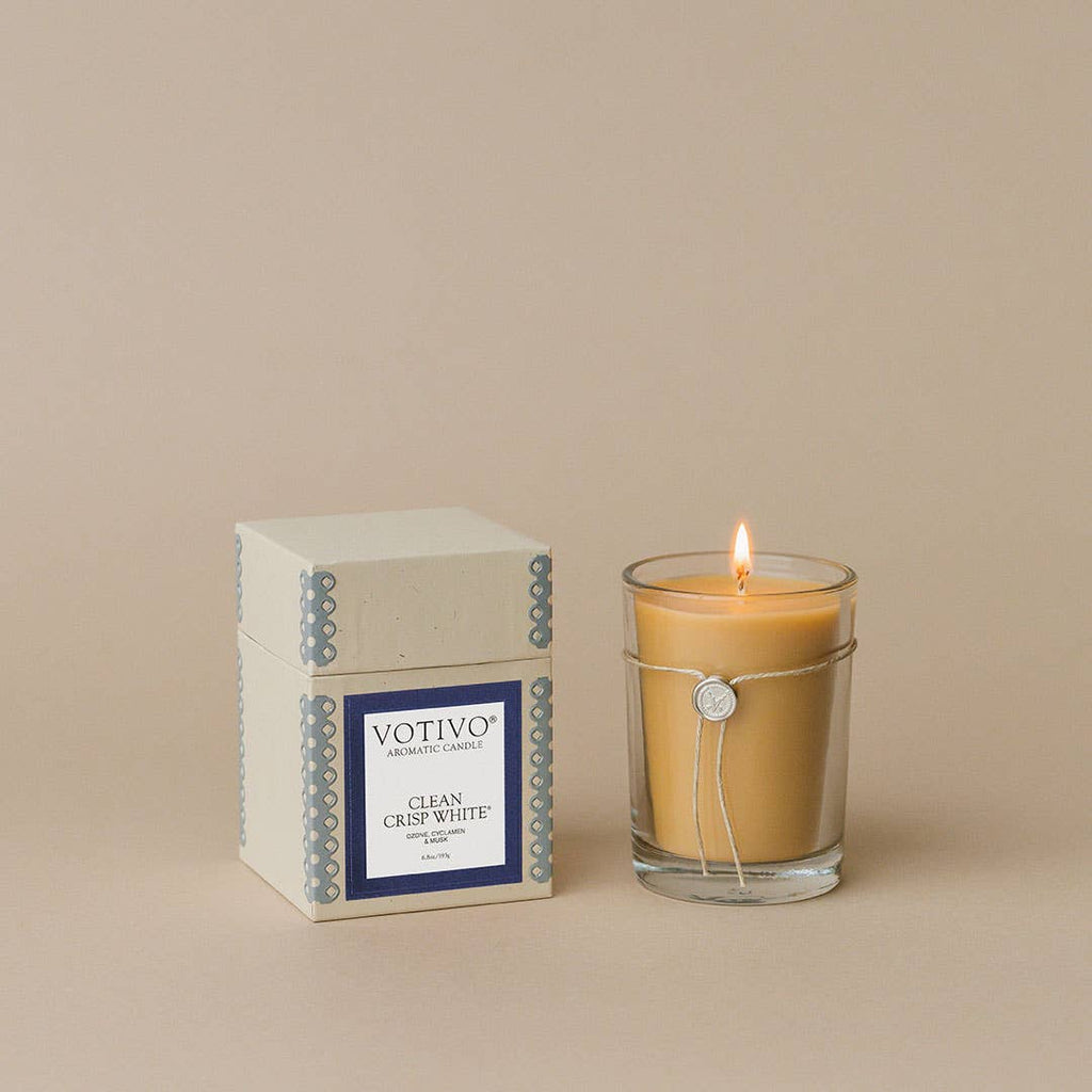 Aromatic Candle White Ocean Sands