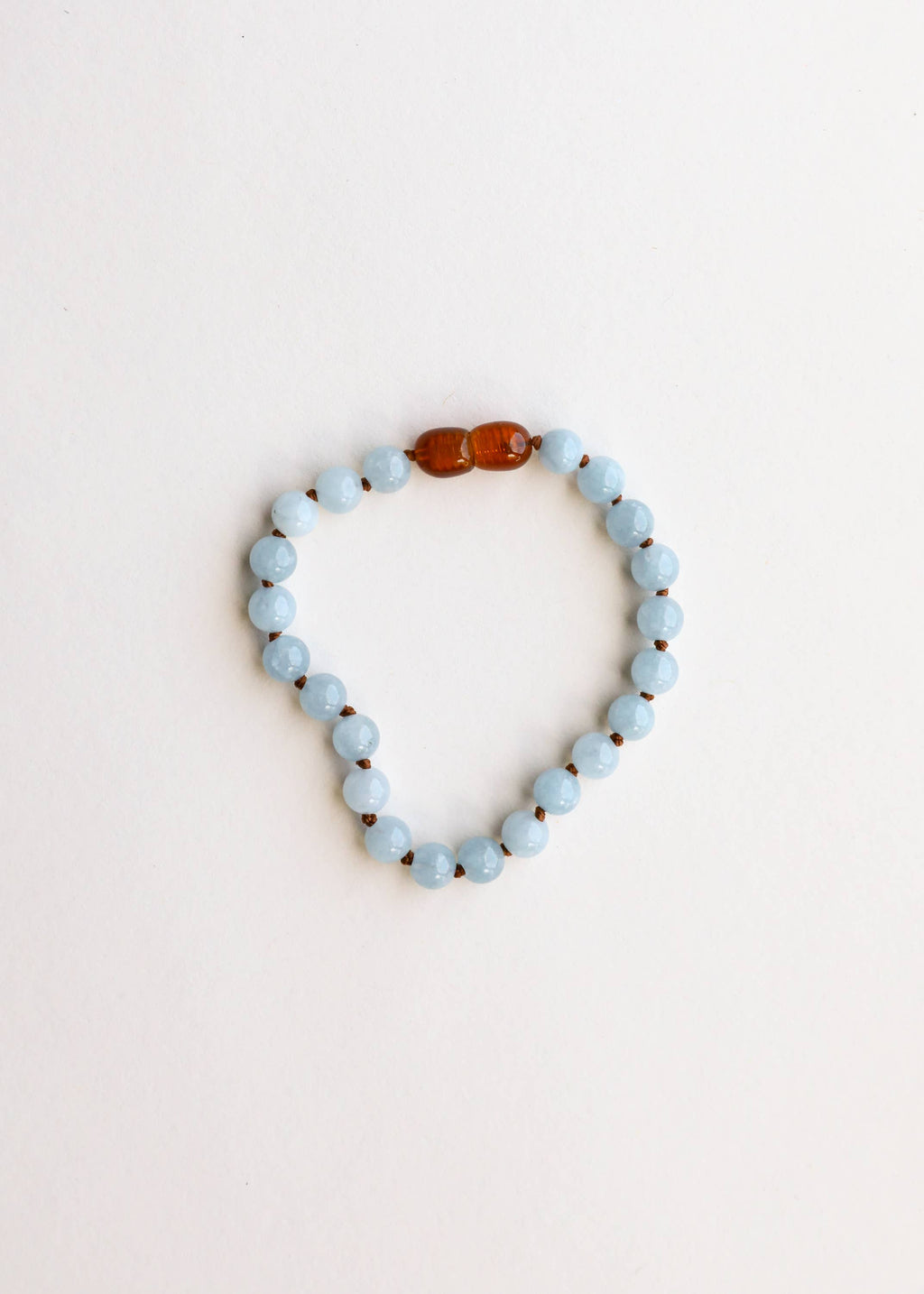 Pure Gemstone + Aquamarine || Necklace: 16" Adult Necklace