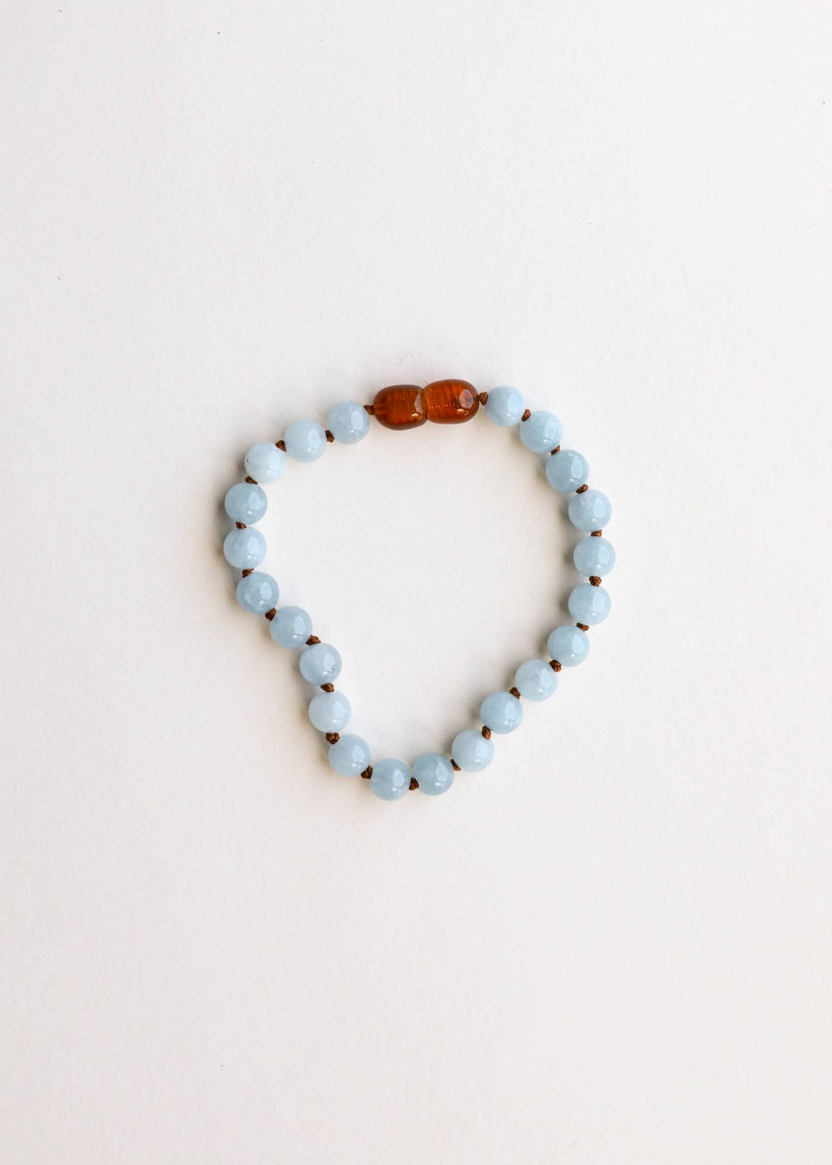 Pure Gemstone + Aquamarine || Necklace: 16" Adult Necklace