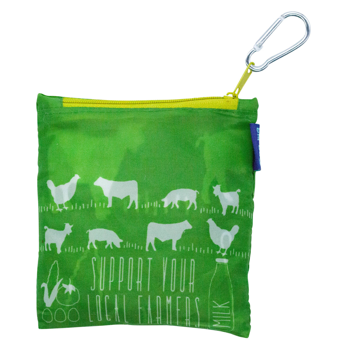 LOCAL FARMERS blu Bag Reusable Shopper Tote